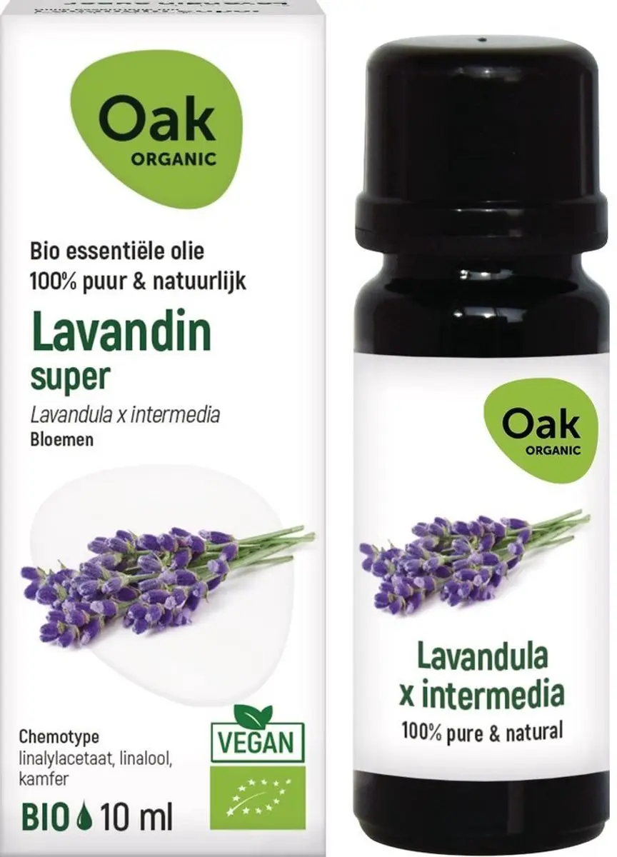 Oak Organic Lavandin Super Olie 10ml