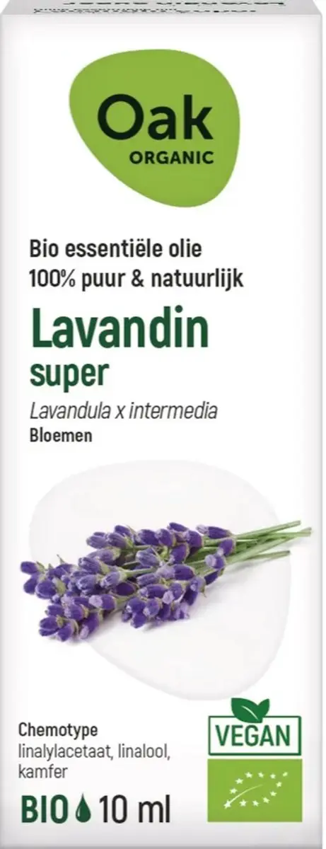 Oak Organic Lavandin Super Olie 10ml