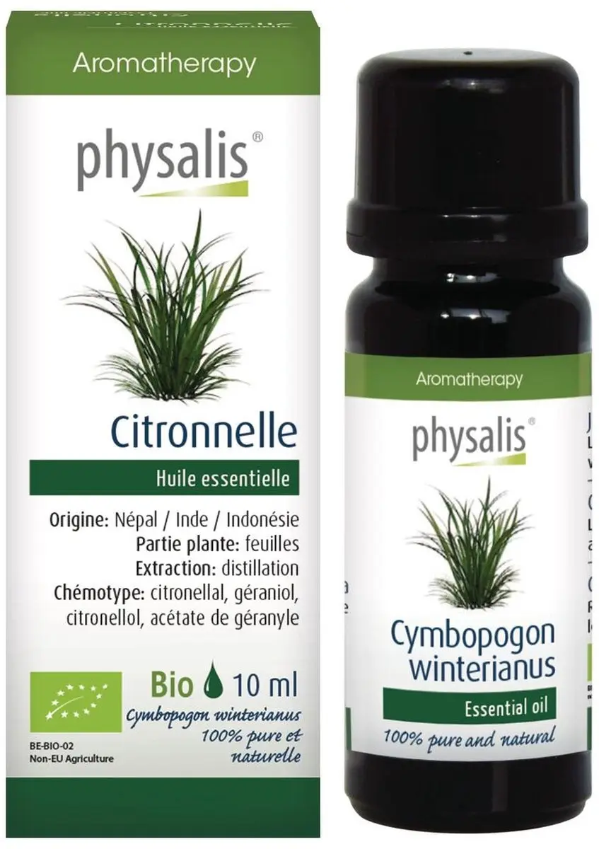 Physalis Citronella 10ml - 10 Stuks