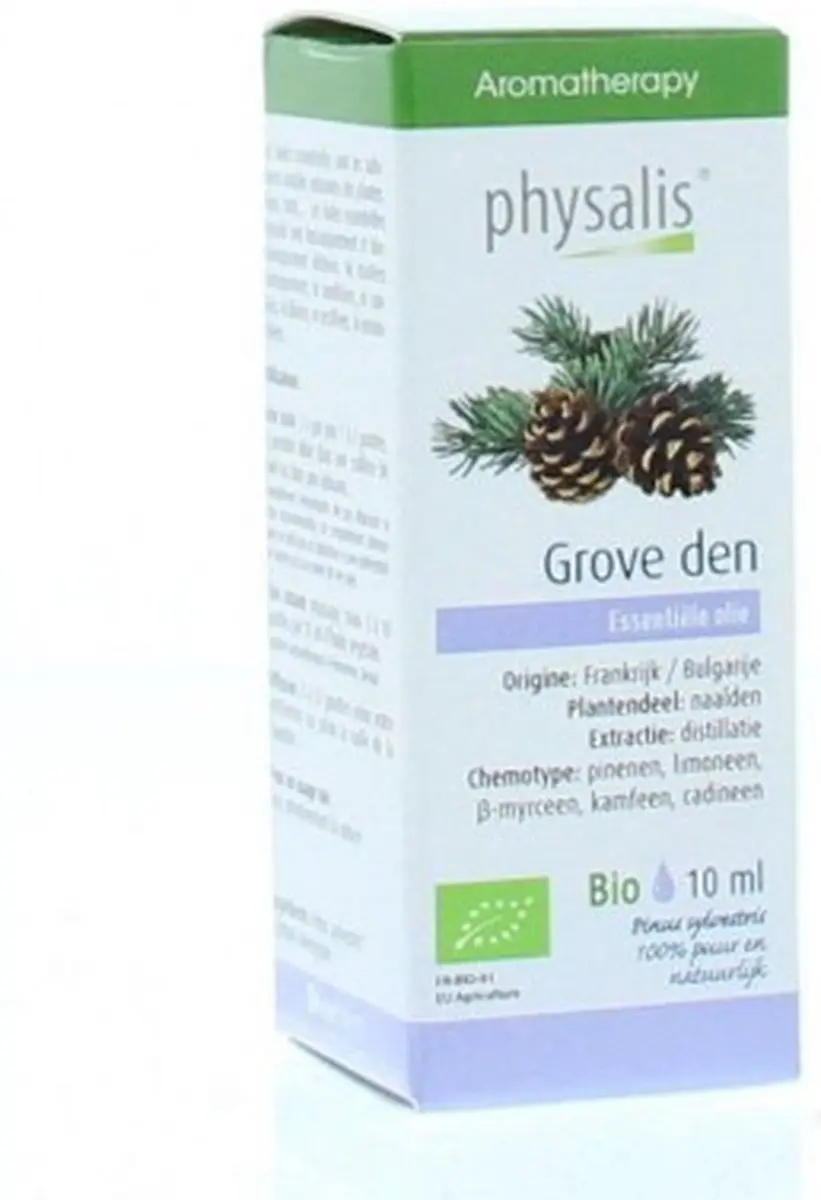 Physalis Den Grove Bio Aromadiffuserolie 10ml - 10 Stuks