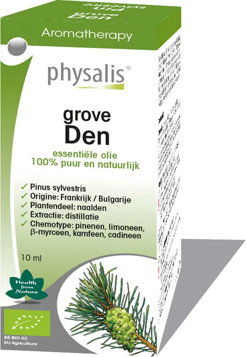 Physalis Den Grove Bio Aromadiffuserolie 10ml - 10 Stuks