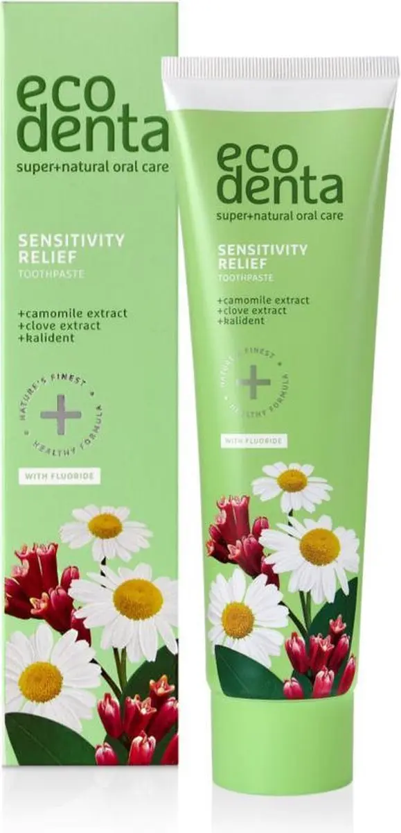 Ecodenta Tandpasta Gevoelige Tanden Kamille 100ml