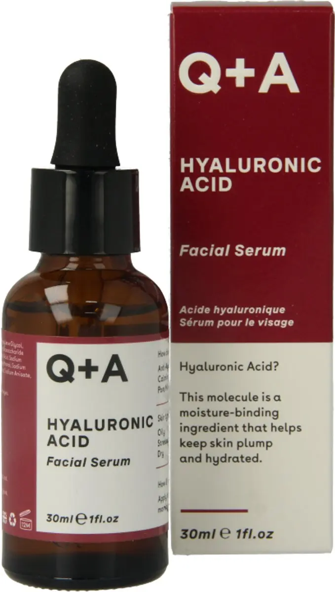 Q+A Hyaluronzuur Serum 30ml