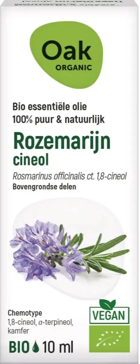 Oak Organic Rozemarijn Cineol Olie 10ml