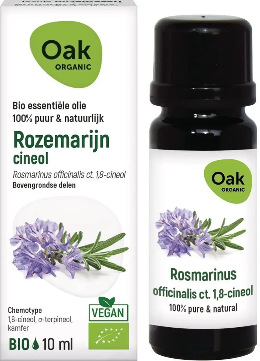 Oak Organic Rozemarijn Cineol Olie 10ml
