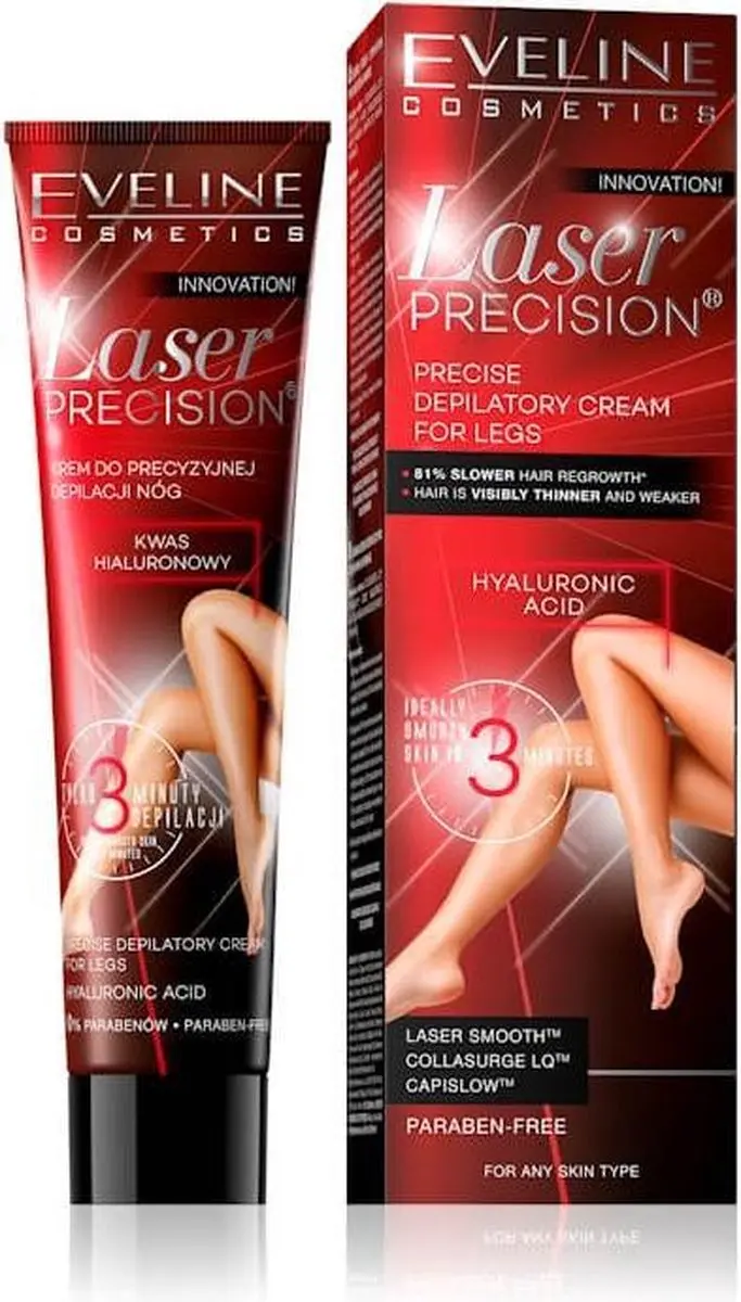Eveline Cosmetics Laser Precision Delicate Crème Ontharing Benen 125ml - afbeelding 2 van 2