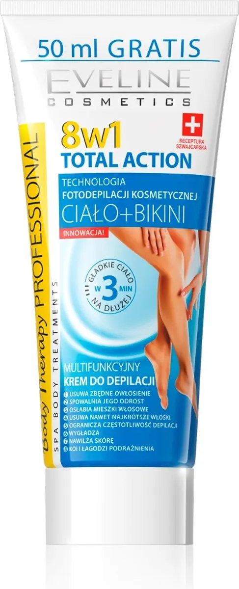 Eveline Cosmetics Body Therapy Professional Ontharingscrème 200ml
