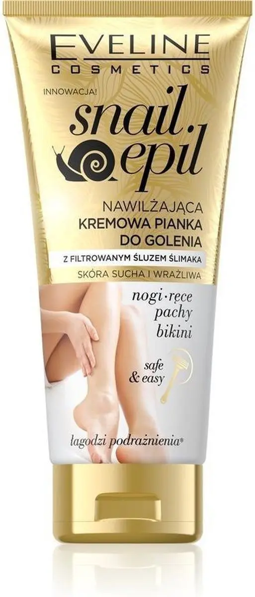 Eveline Cosmetics Snail Epil Nawil?aj?ca Kremowa Pianka Do Depilacji Ze ?luzem ?