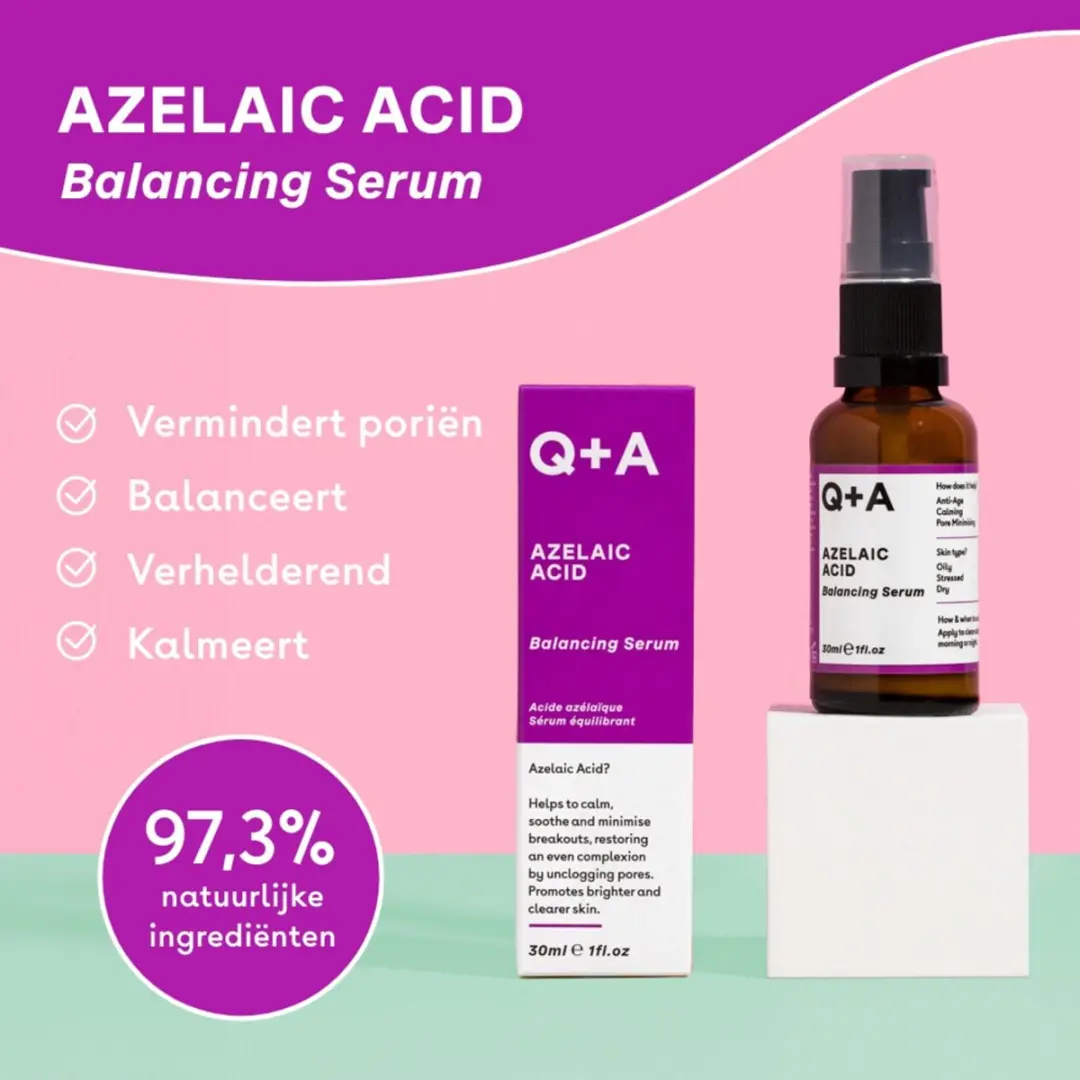 Q+A Azelaïnezuur Serum 30ml