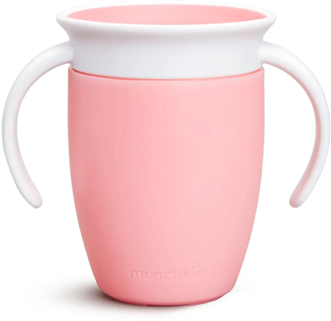 Munchkin Miracle Anti-Lek 360° Drinkbeker 207ml - Roze