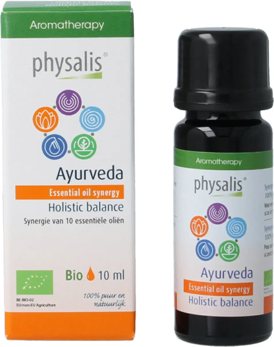 Physalis Synergie Ayurveda Bio Olie 10ml - 10 Stuks