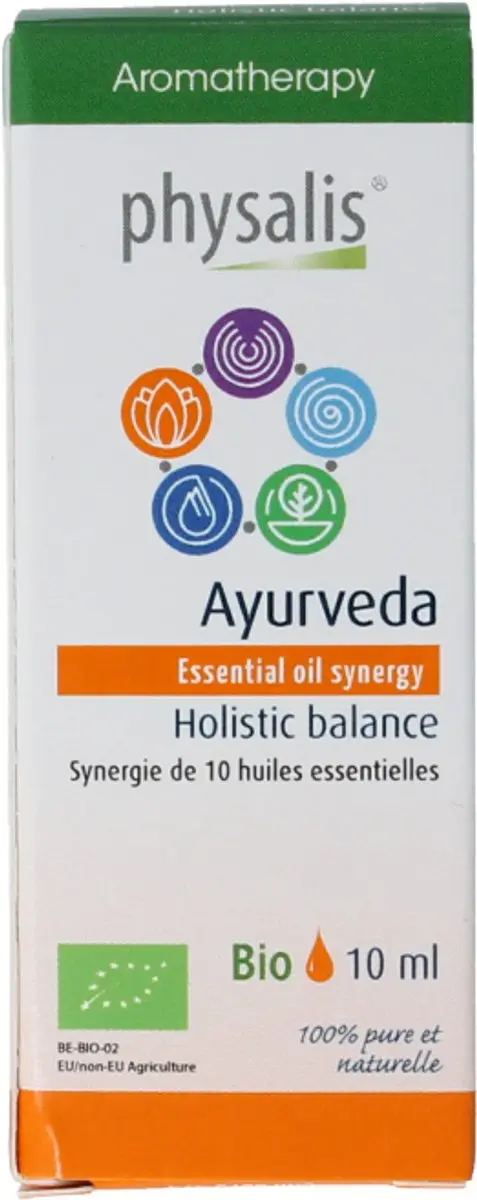 Physalis Synergie Ayurveda Bio Olie 10ml - 10 Stuks