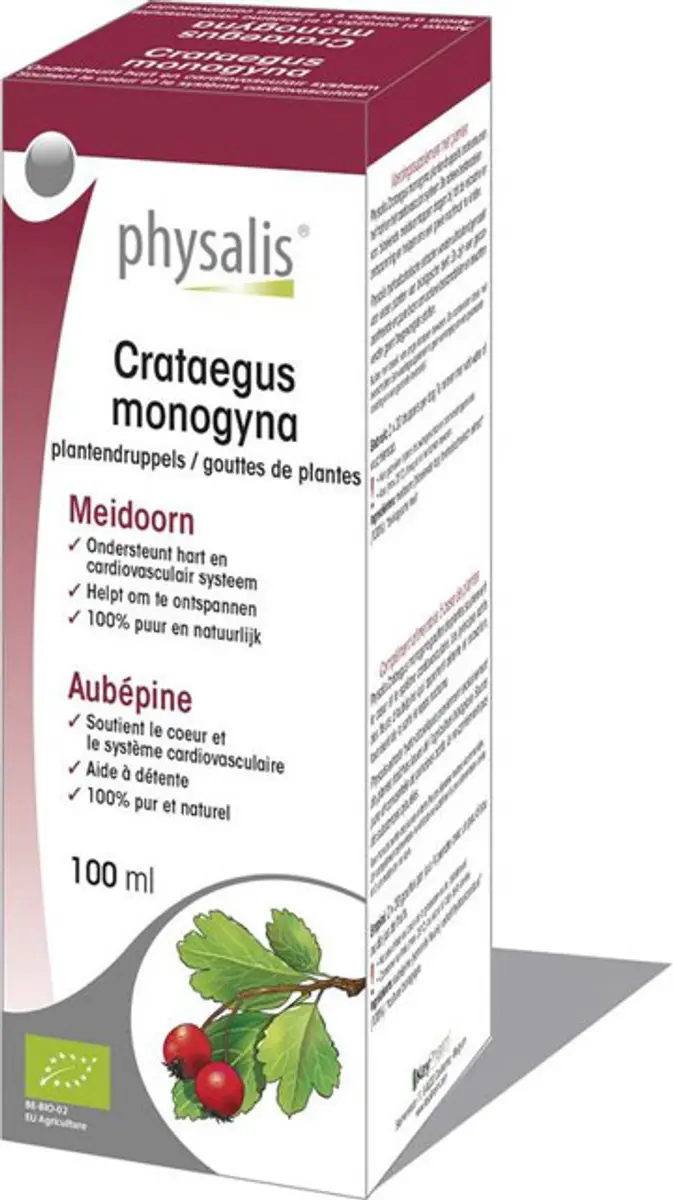 Physalis Crataegus monogyna Bio 100ml