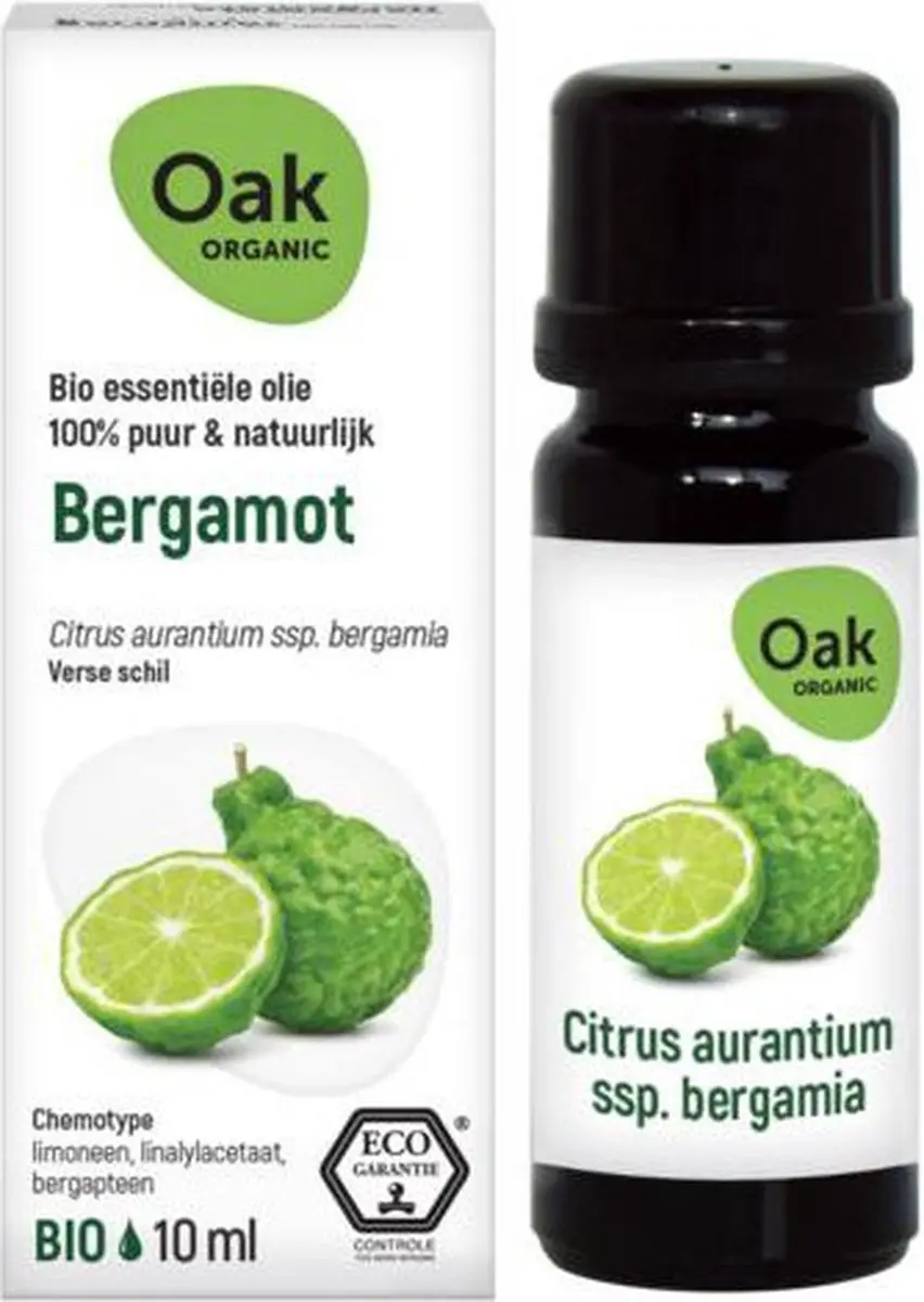 Oak Organic Bergamot Olie 10ml