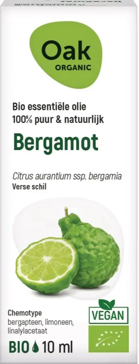 Oak Organic Bergamot Olie 10ml
