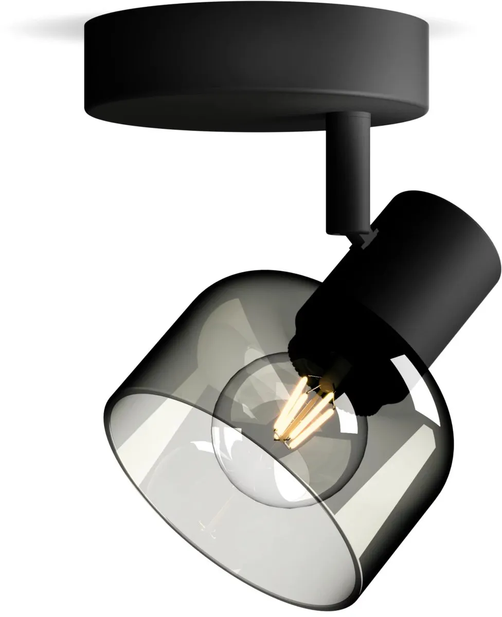Philips Sleet Wandspot E14 - 2x25W - Zwart