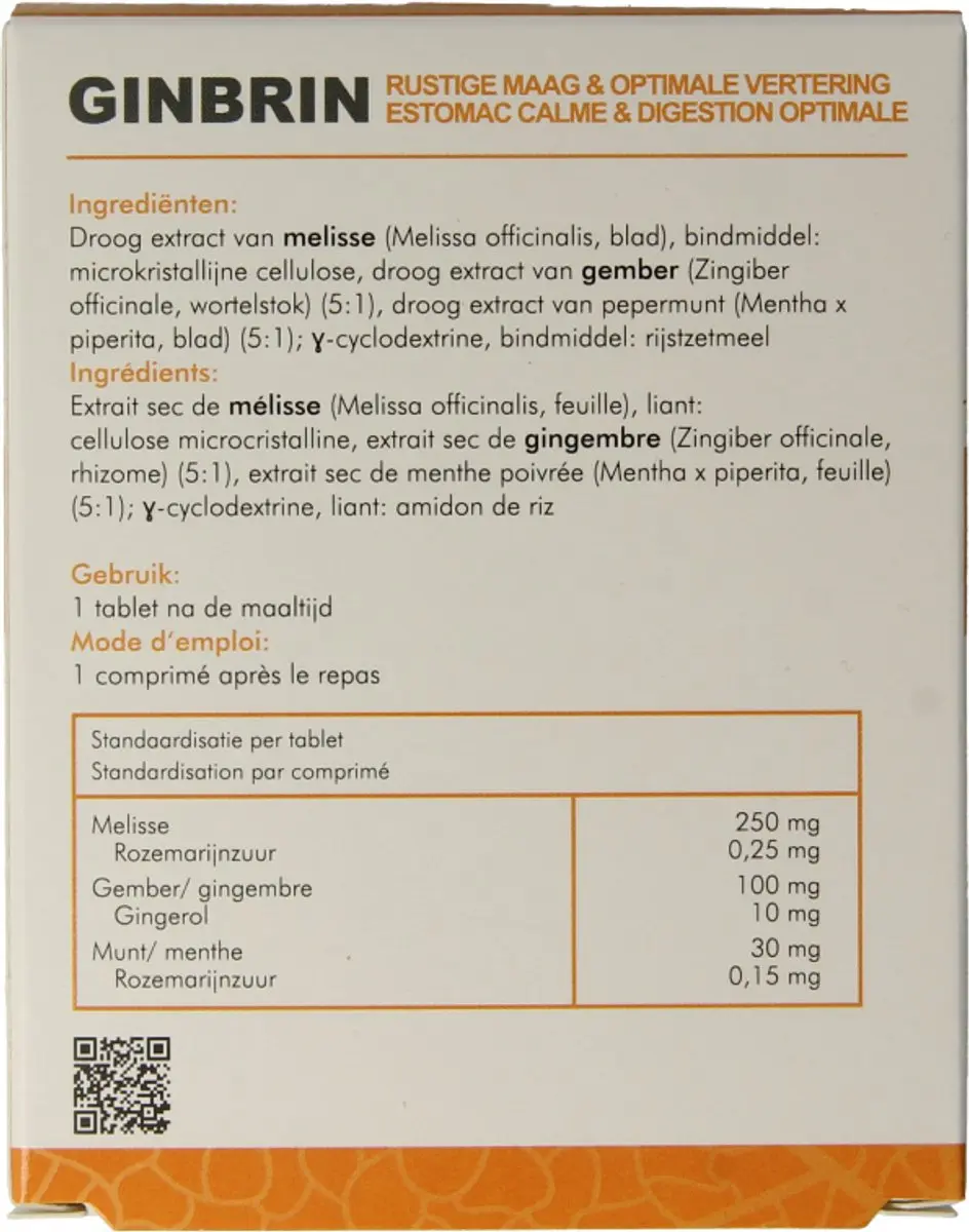 Soria Natural Ginbrin 36 Tabletten
