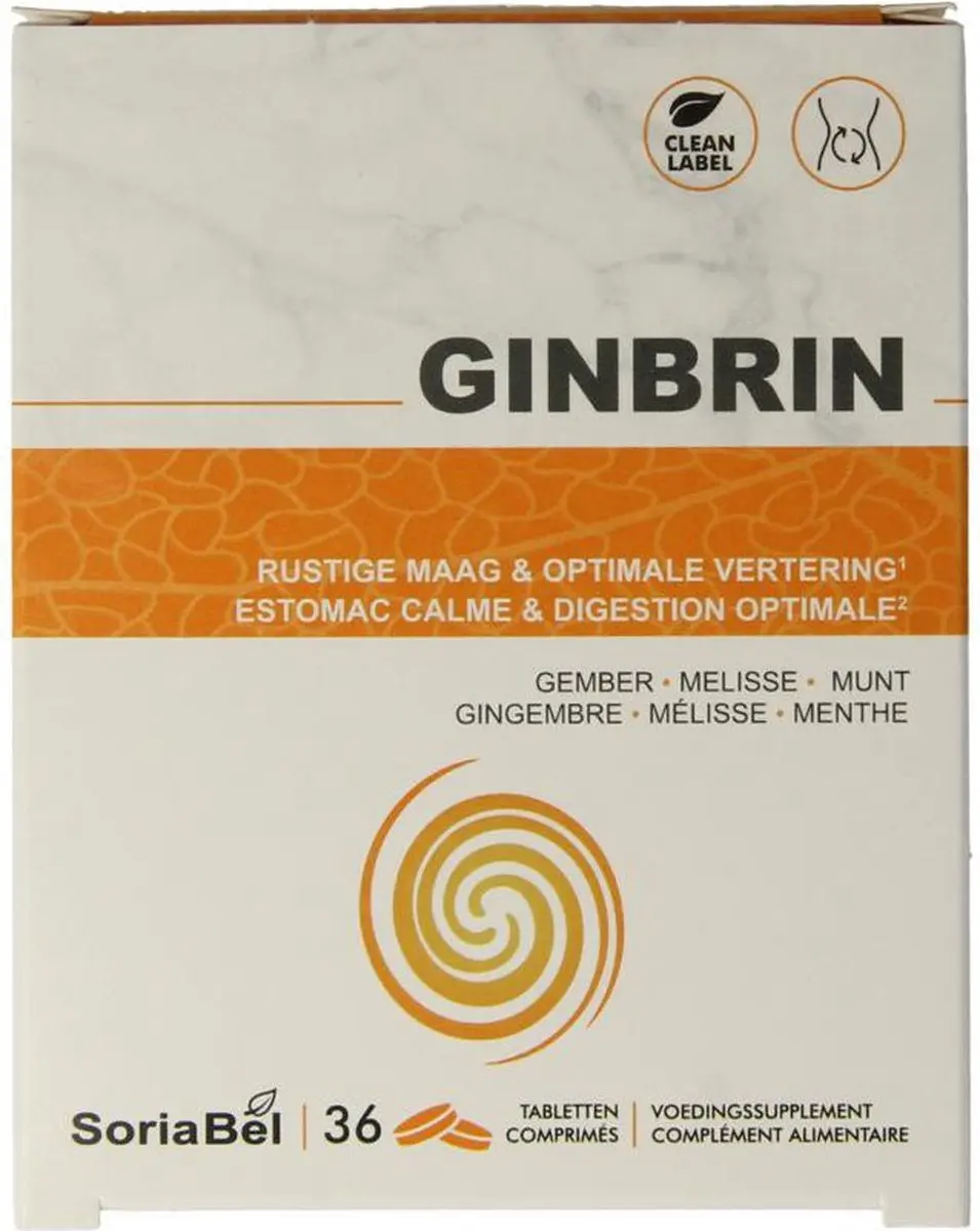Soria Natural Ginbrin 36 Tabletten