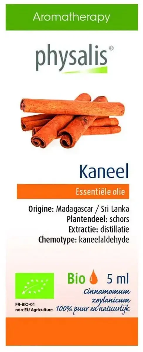 Physalis Kaneel Bio Etherische Olie 5ml