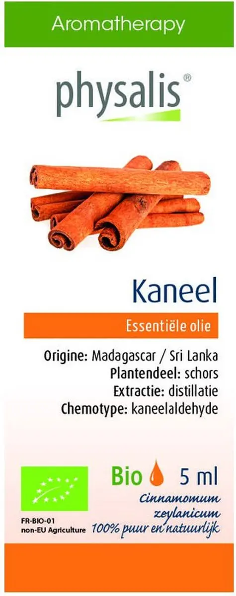 Physalis Kaneel Bio Etherische Olie 5ml