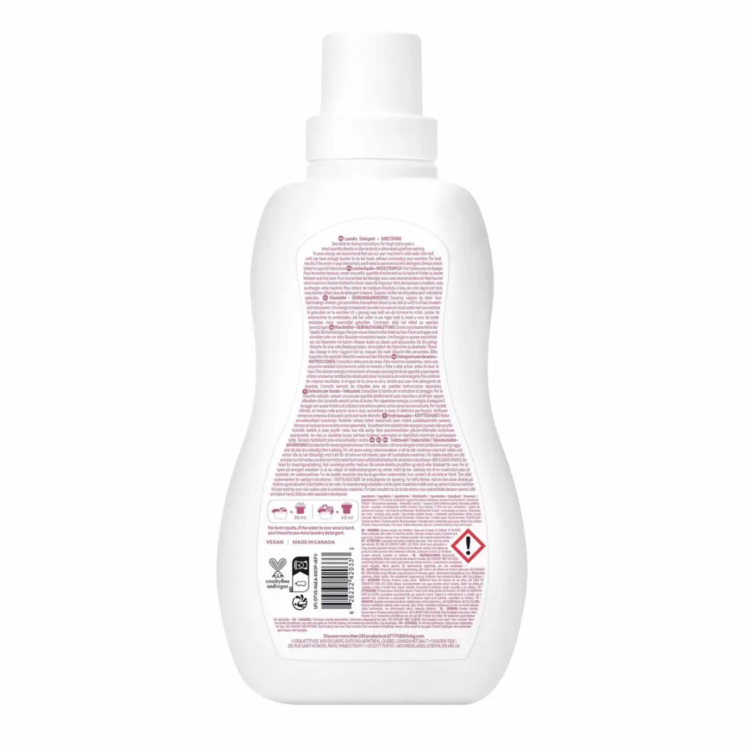 Attitude Little Ones Wasmiddel Vloeibaar 1050ml - 35 Wasbeurten