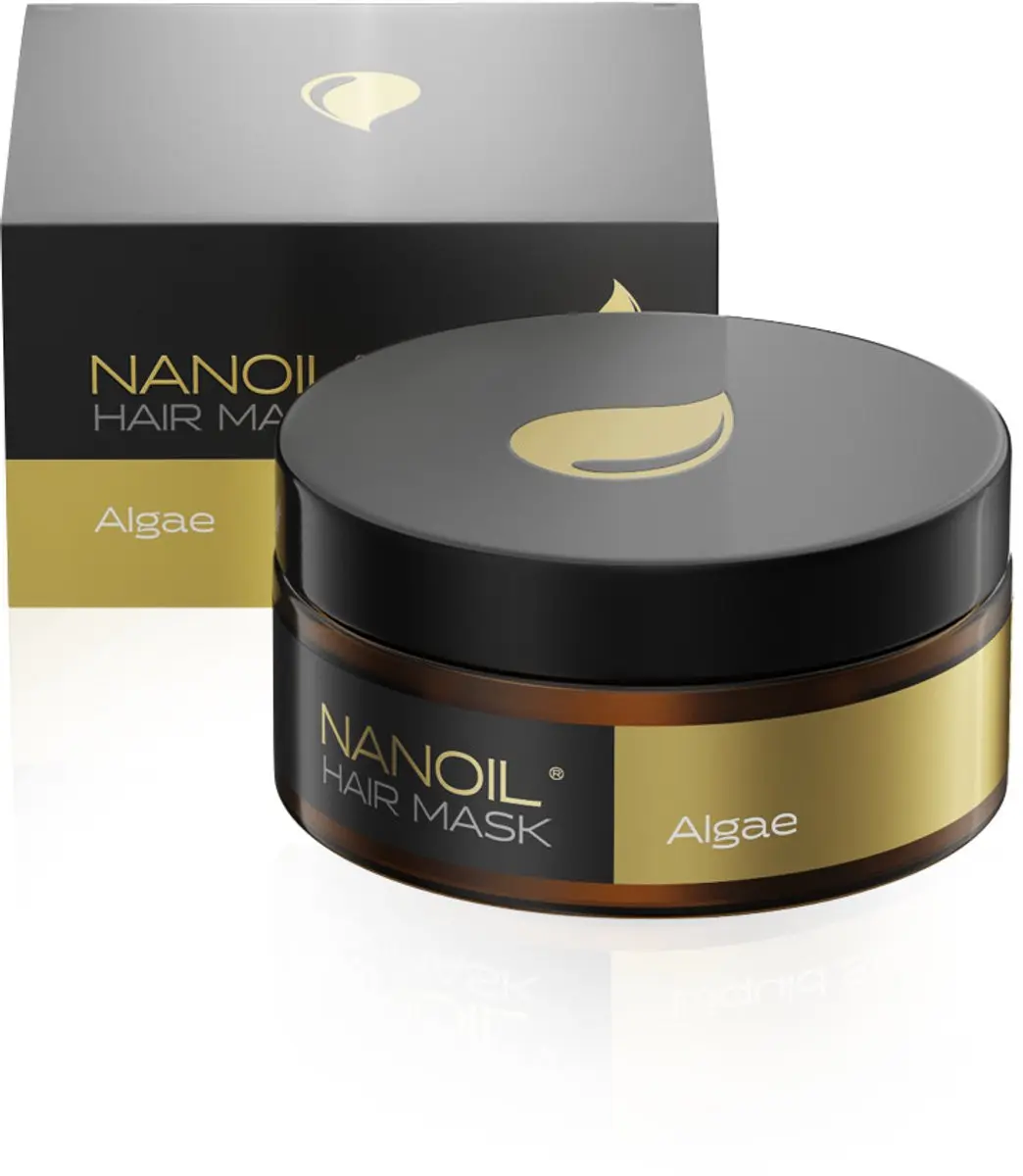 Nanoil Anti-Frizz Masker Zeealgen 300ml