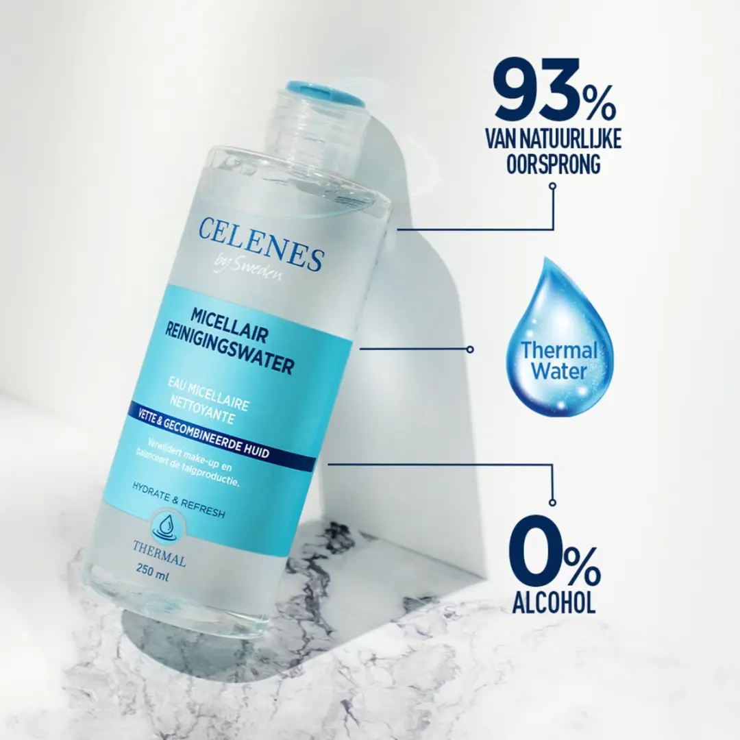 CELENES Thermal Micellair Reinigingswater 250ml - Vettige/Combinatie Huid