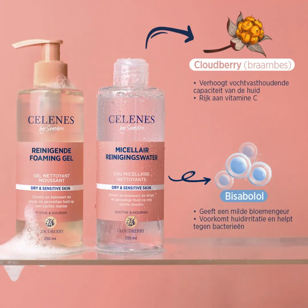 Celenes Bergbraam Micellair Reinigingswater 250ml