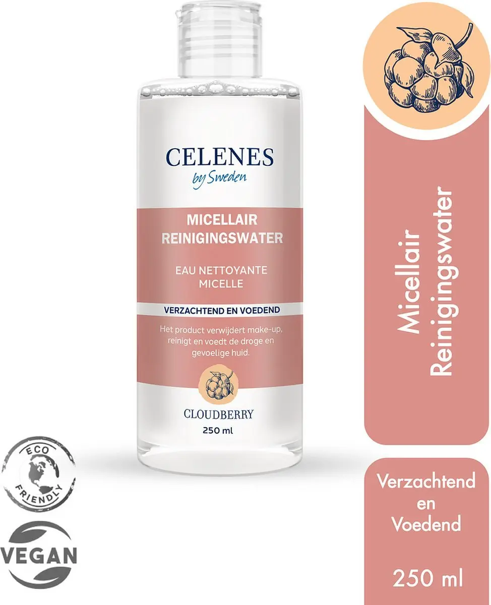Celenes Bergbraam Micellair Reinigingswater 250ml