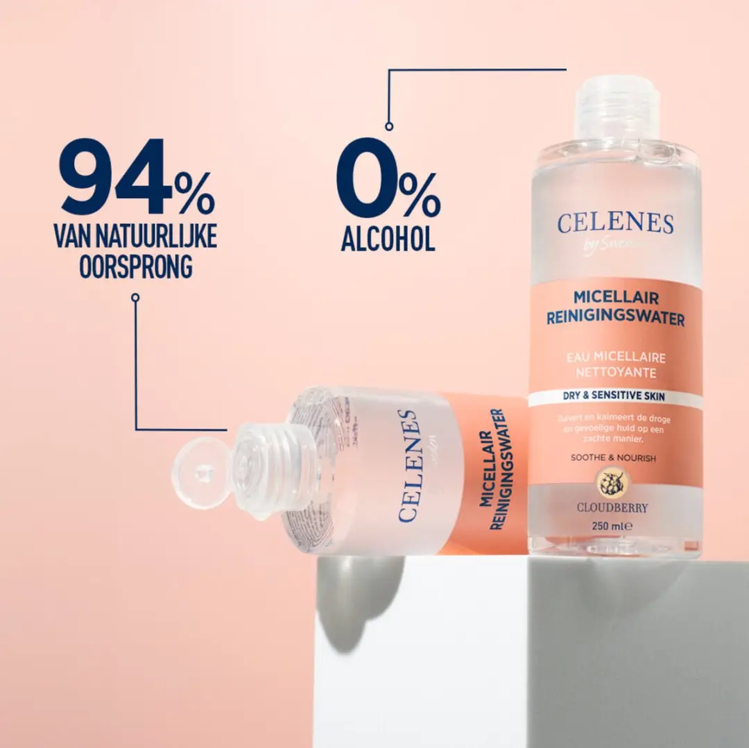 Celenes Bergbraam Micellair Reinigingswater 250ml