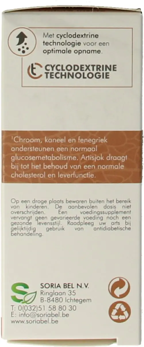 Soria Natural Diastan CT 700mg - 60 Tabletten