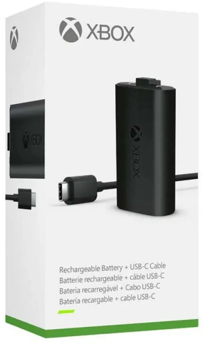 Xbox Play & Charge oplaadkit + USB-C kabel