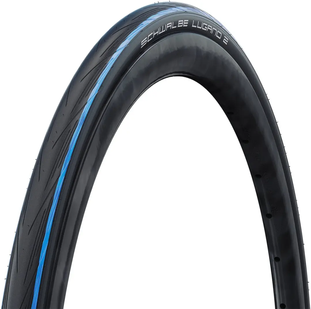 Schwalbe Lugano 2 Vouwband 28x1.00 - 25-622mm Zwart/Blauw