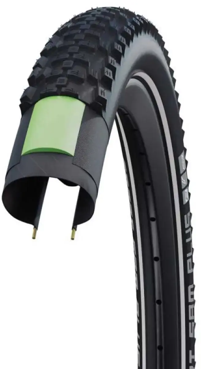 Buitenband Schwalbe Smart Sam Plus DD/GreenGuard 26 x 2.25/ 57-559 - zwart
