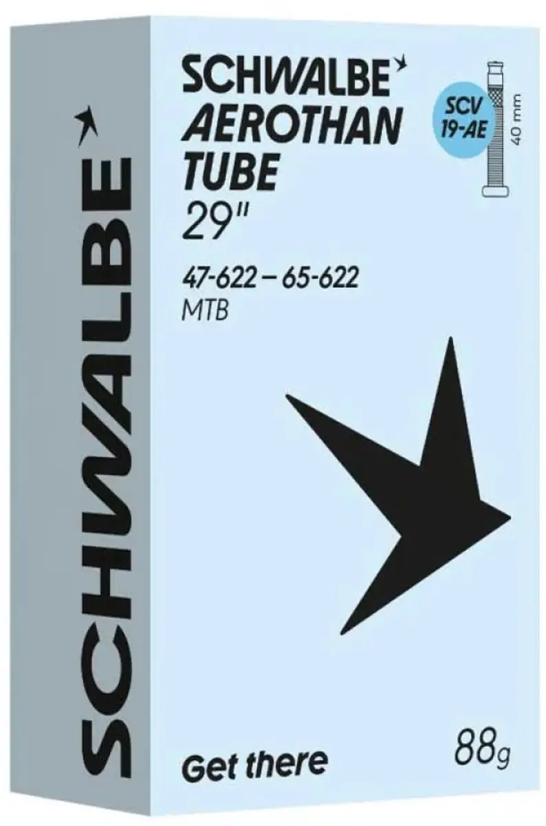Schwalbe Aerothan Tube SCV19-AE 29" - MTB - Klikventiel - Clear