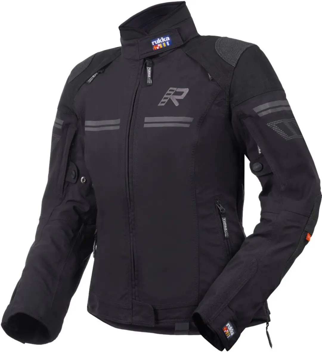 Rukka Armatou-R Zwart Waterdichte Dames Textiele Motorjas