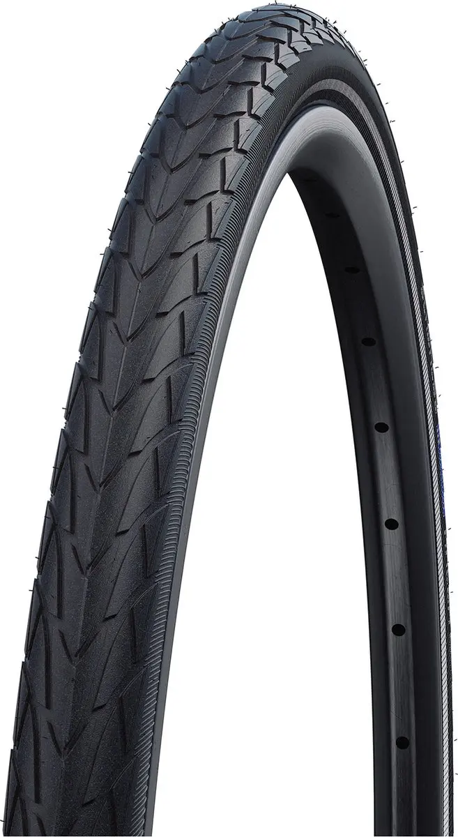 Buitenband Schwalbe Marathon Racer RaceGuard 28 x 1.35 / 35-622 - zwart met reflectie