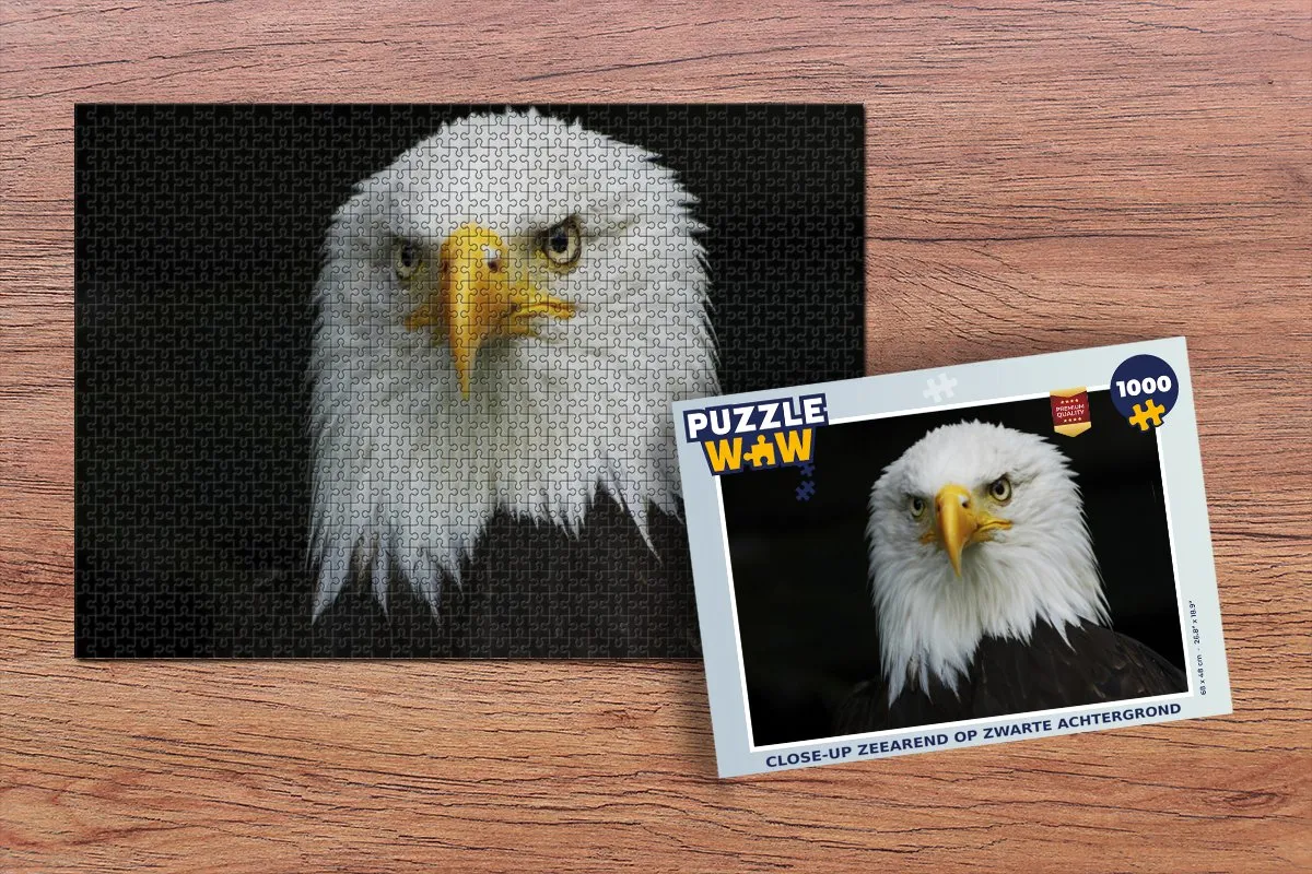 PuzzleWow Arend Legpuzzel 1000 Stuks - Multicolor