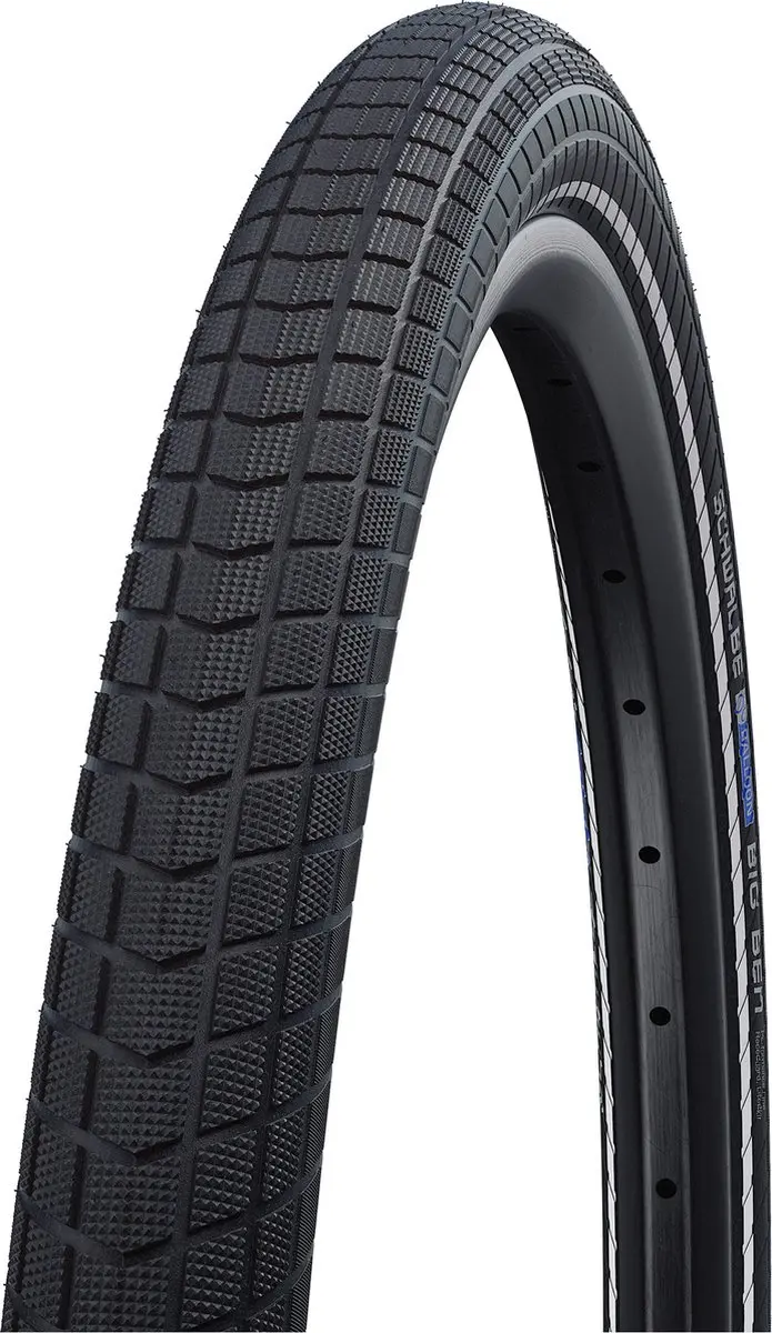 Schwalbe Big Ben HS439 Buitenband 20x2.15 - 55-406 Zwart