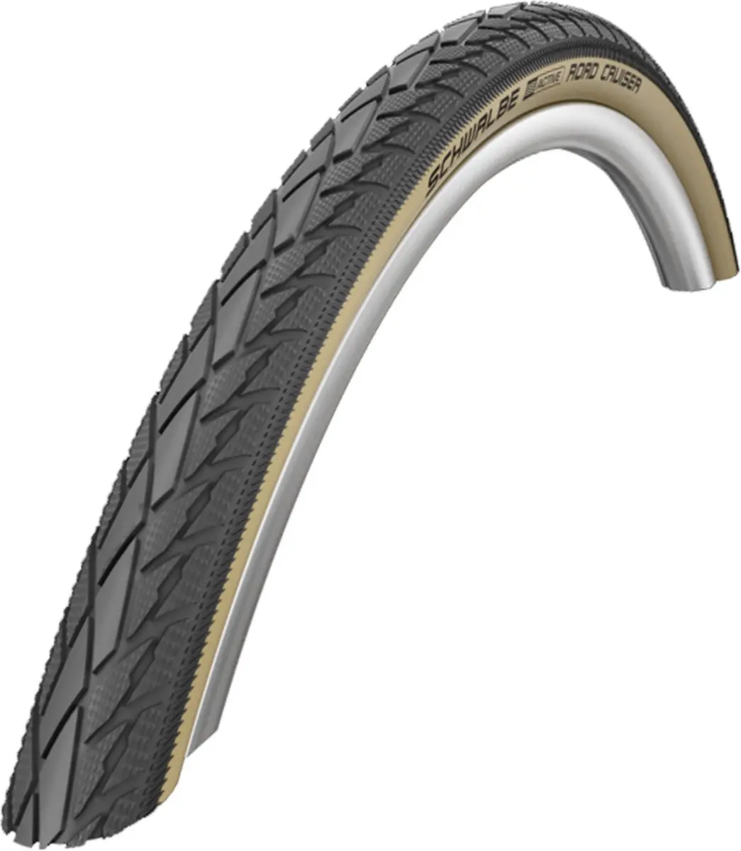 Schwalbe Road Cruiser 28x1 5/8 (37-622) Buitenband - Zwart/beige
