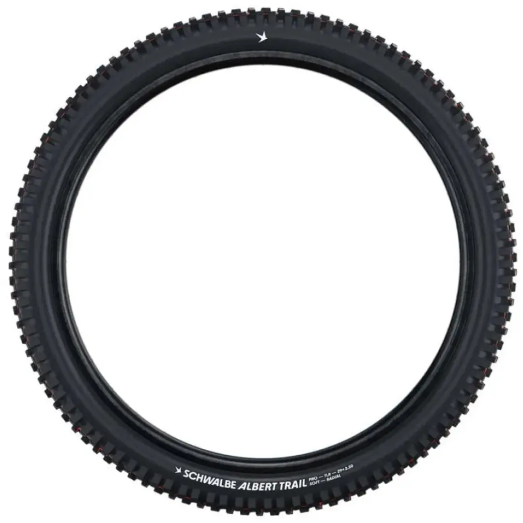 Schwalbe Albert TLR 29x2.50 Addix Soft Trail Pro - Black