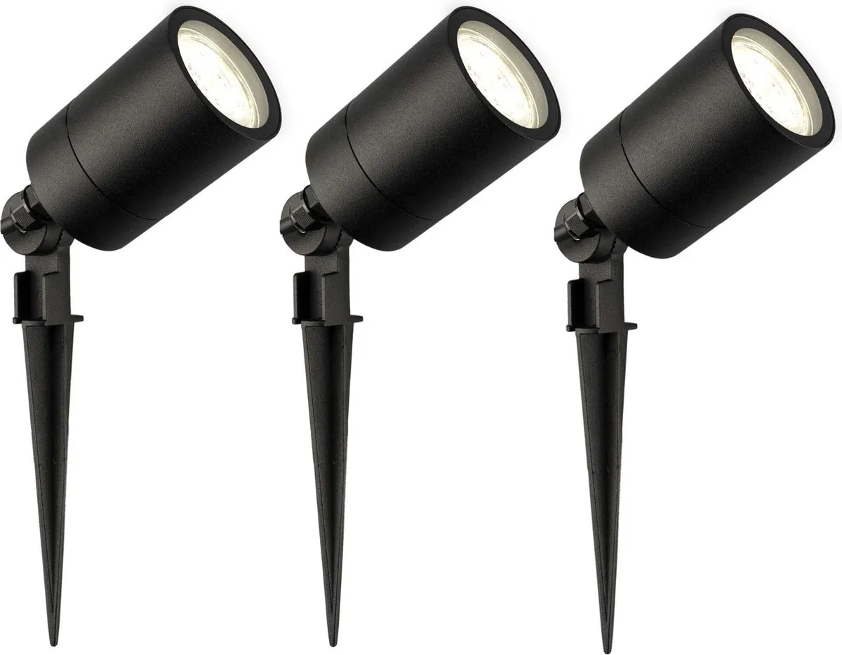 LEDVION 3x LED Prikspots 5W 4000K