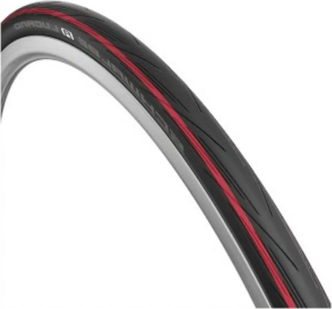 Schwalbe Lugano 2 K-Guard 28x1.00 Buitenband - Zwart met rode strepen