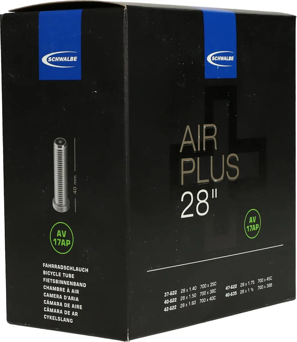 Schwalbe AV17AP Air Plus Binnenband 40mm - 28 Inch