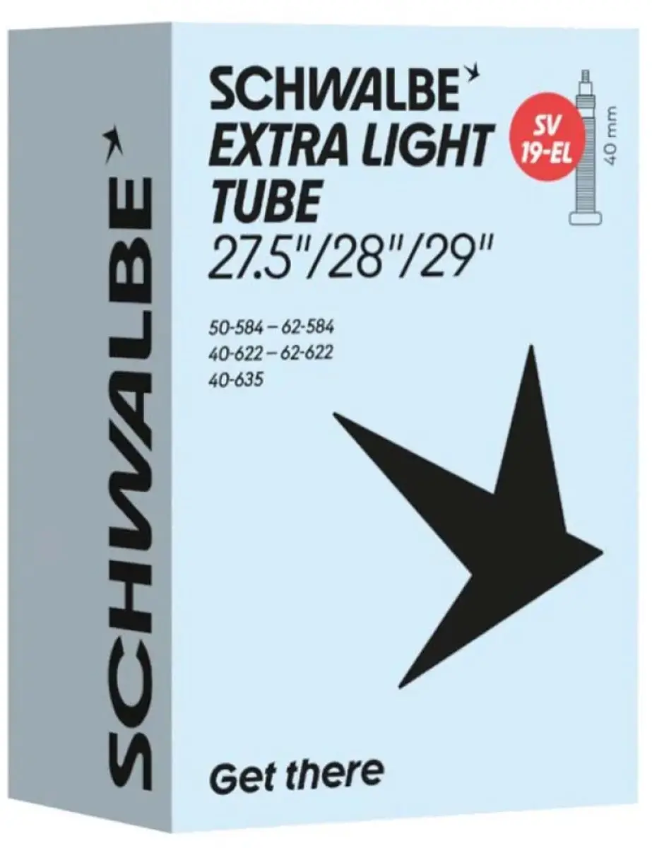 Binnenband Schwalbe SV19A Extra Light 28/29 en 27.5 / 40/62-584/635