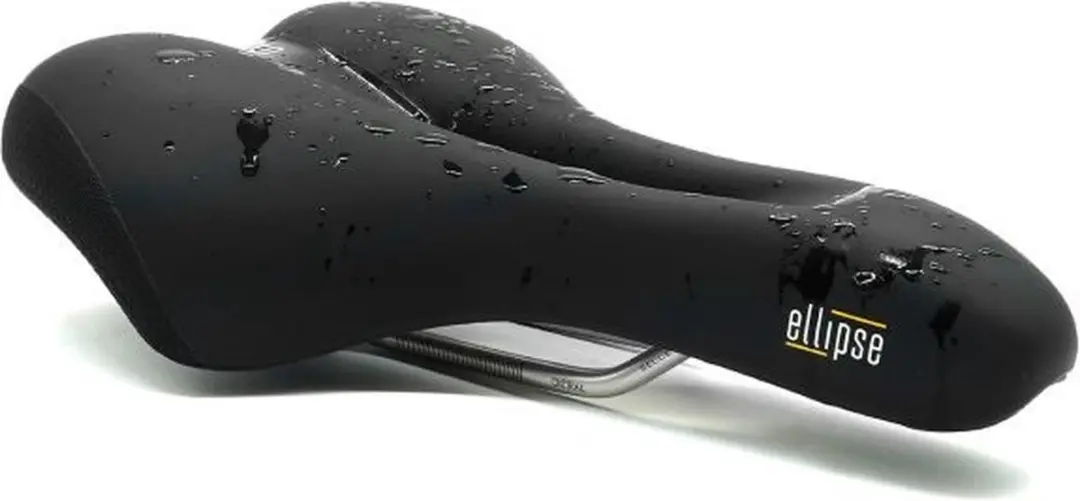 Selle Royal Ellipse Athletic Fietszadel - Stadsfiets - Zwart