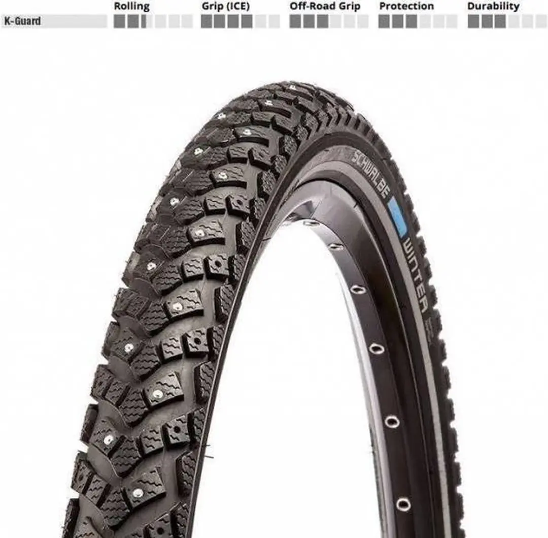 Schwalbe Buitenband Winter 26x1.75 47-559 - Zwart