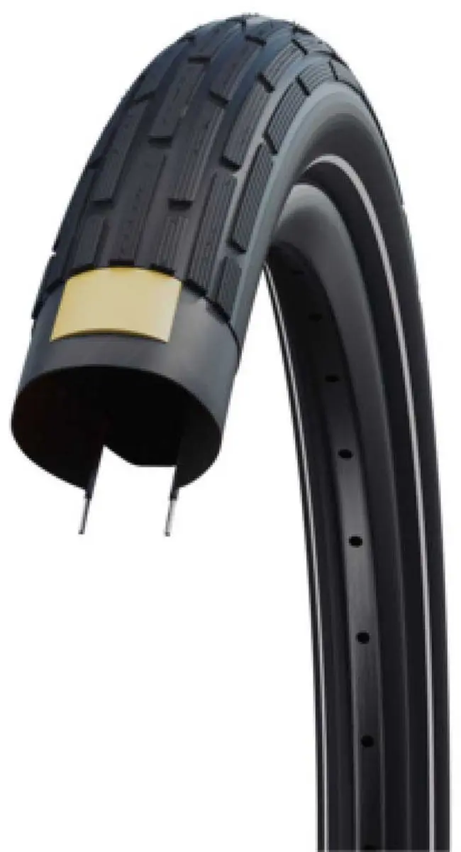 Schwalbe Fat Frank K-Guard TwinSkin 28x2.00" Buitenband - Zwart met reflecterende rand