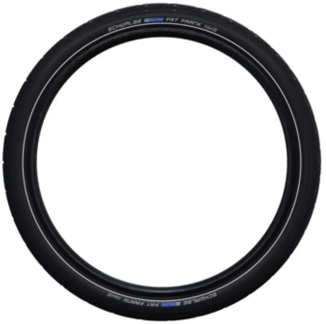 Schwalbe Fat Frank K-Guard TwinSkin 28x2.00" Buitenband - Zwart met reflecterende rand