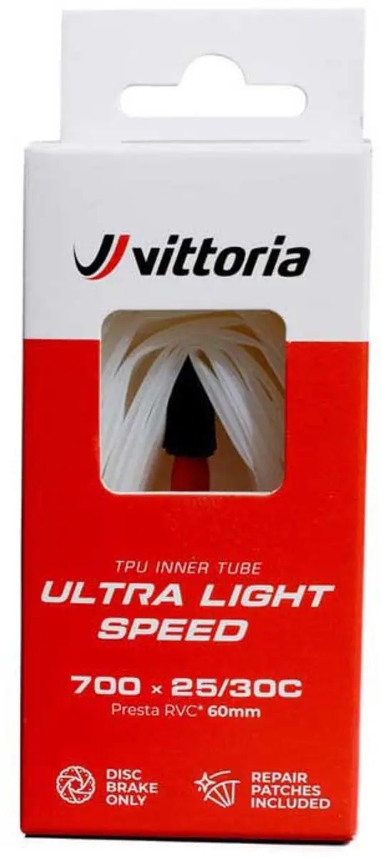 Vittoria Ultra Light Speed Presta 80 Mm Binnenband Transparant 700C / 25-30